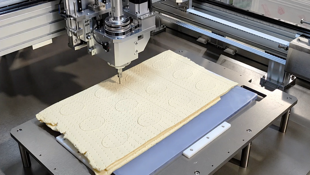 초음파 커팅기 도우 시트