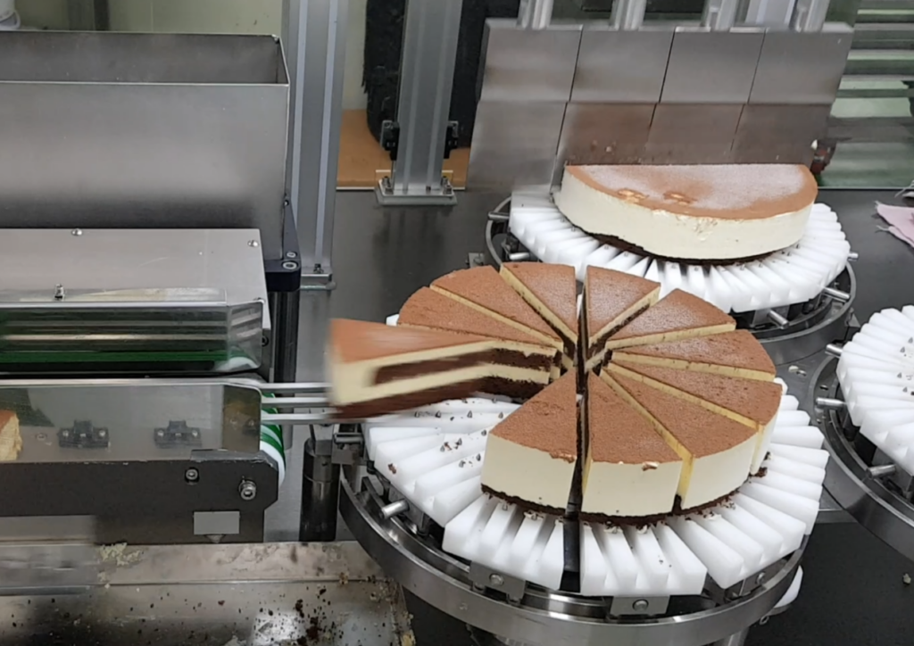 Ultrasonic Cake Cutting Machine for Mass Production