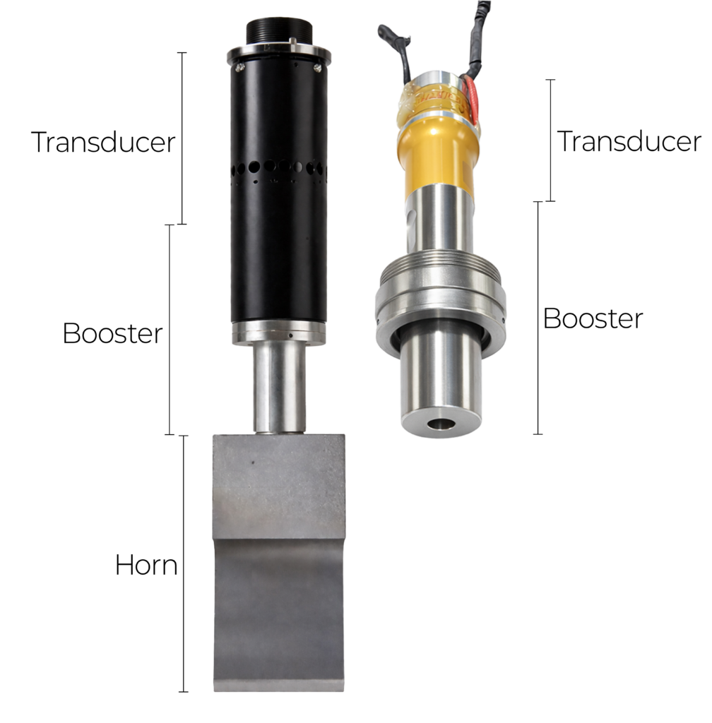 Ultrasonic Cutter Transducer, Booster, and Horn