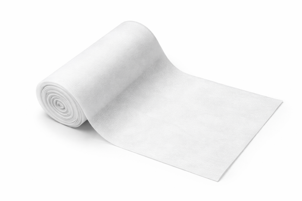 Ultrasonic Cutting of Nonwoven Fabric